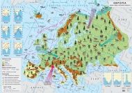 Климат. Води. Растения и животни. Европа