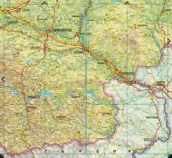Пътен атлас на България 1:530 000