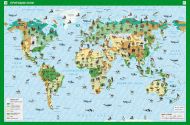 Атлас по география и икономика за 5., 6. и 7. клас - твърди корици