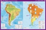 Атлас по география и икономика за 5., 6. и 7. клас - твърди корици