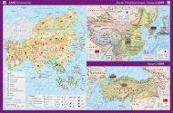 Атлас по география и икономика за 5., 6. и 7. клас - твърди корици