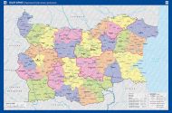Атлас по география и икономика за 5., 6. и 7. клас - твърди корици
