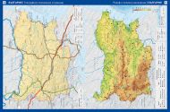 Атлас по география и икономика за 5., 6. и 7. клас - твърди корици