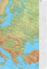 Пътна карта на Европа 1:3 500 000