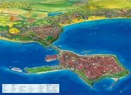 Nesebar-Tourist map  1:10 000