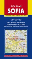 City Plan of Sofia and Area 1:20 000