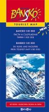 Bansko - Tourist map 1:10 000